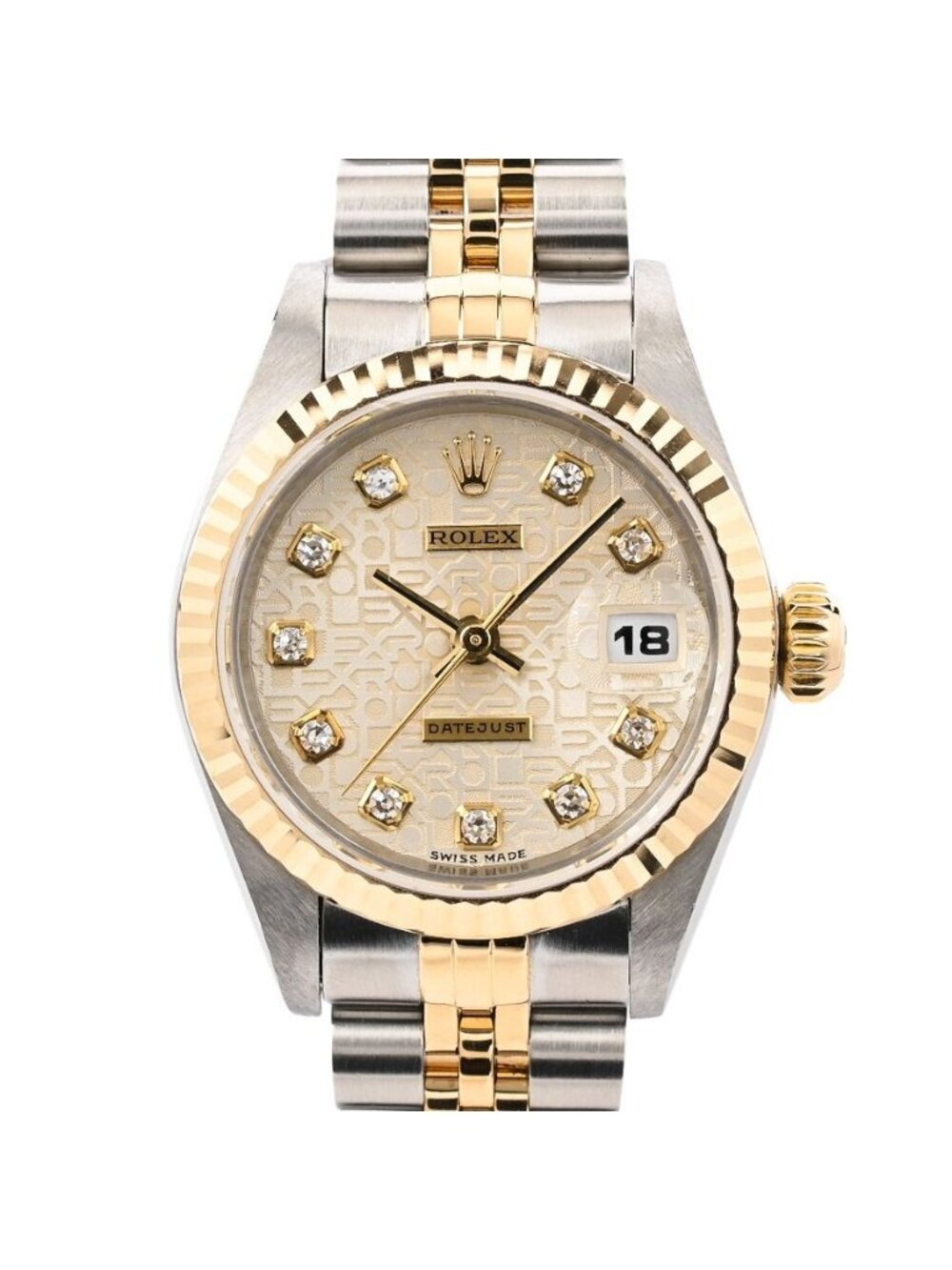 Rolex Watch Datejust Gold